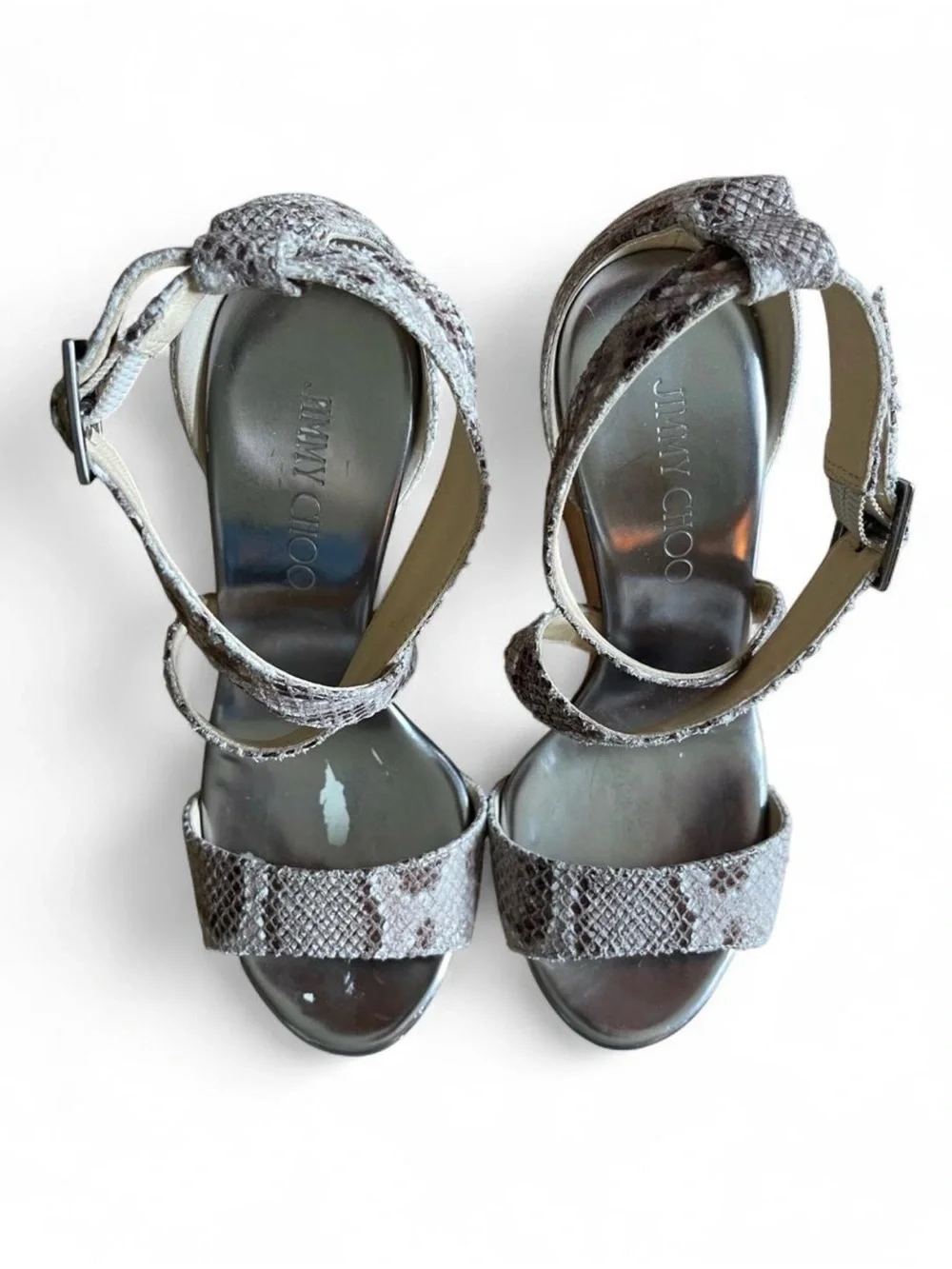 Jimmy Choo straps around